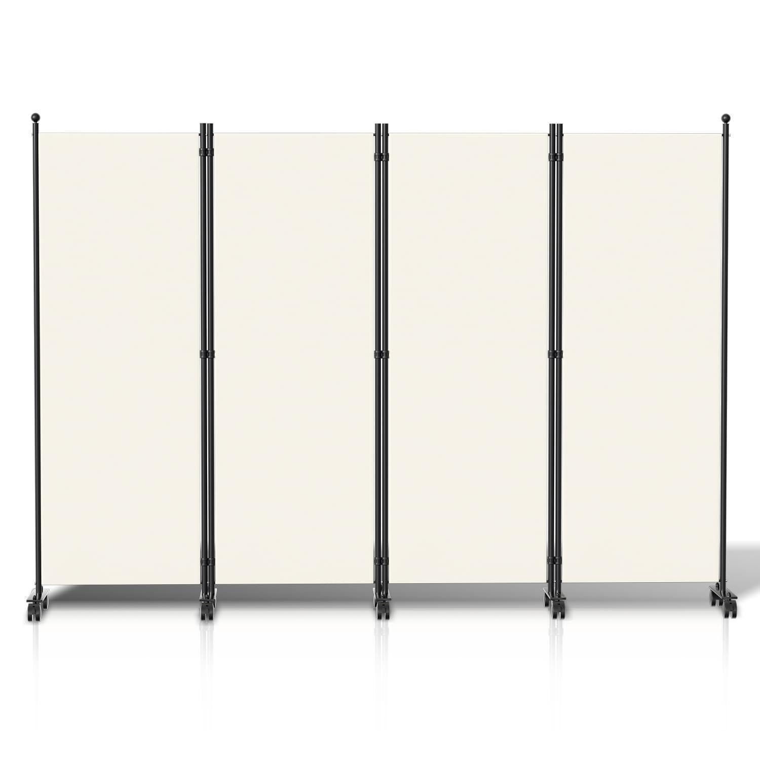 LuxusKollektion Paravent Faltbarer Raumteiler 228x181cm (4 St)