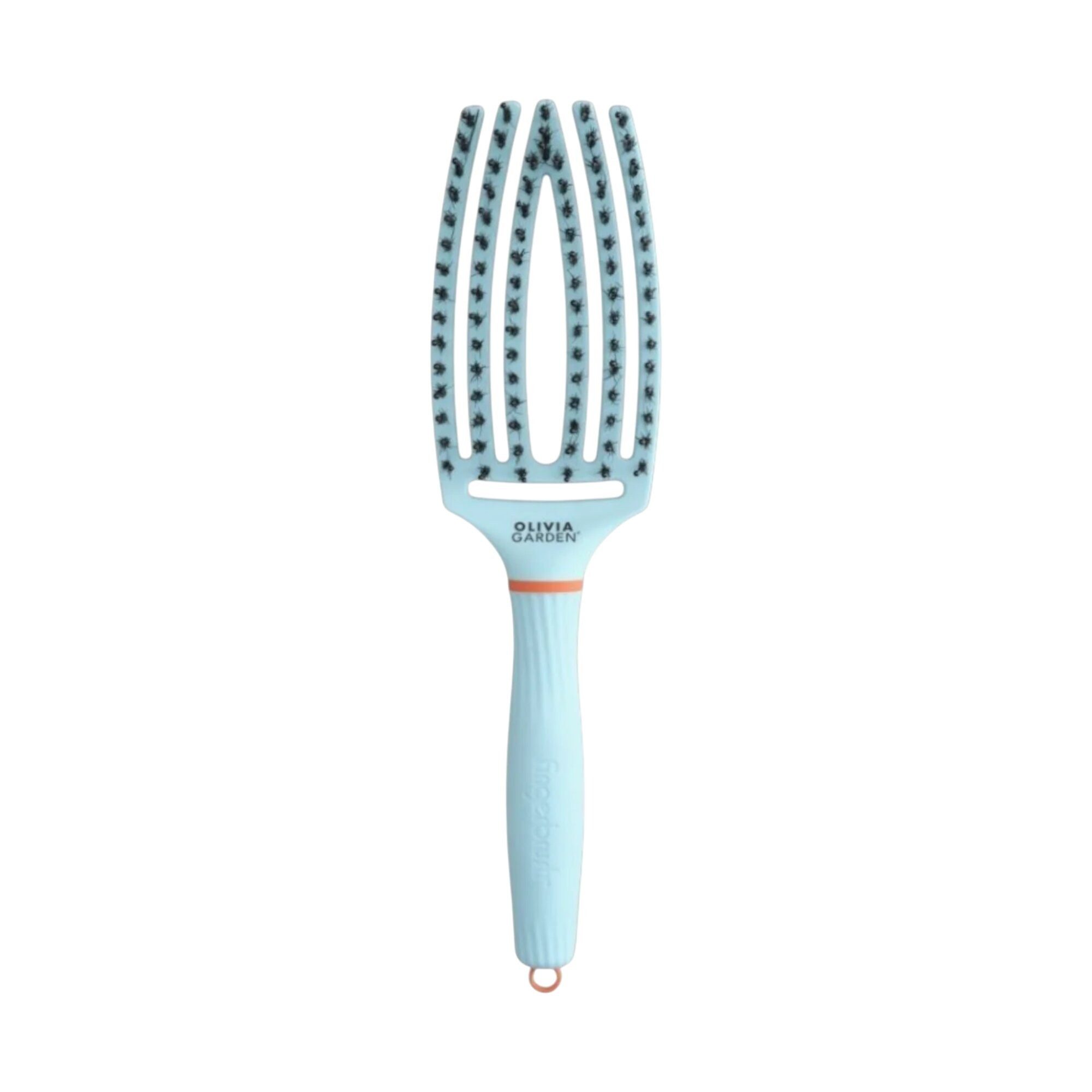 OLIVIA GARDEN Haarentwirrbürste Fingerbürste Combo Child Bubble Blau