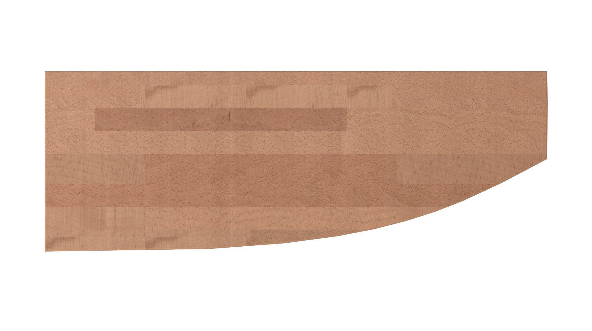 Starwood Treppenstufe Treppenstufe Modell Samos-Buche-Verjüngte Stufe