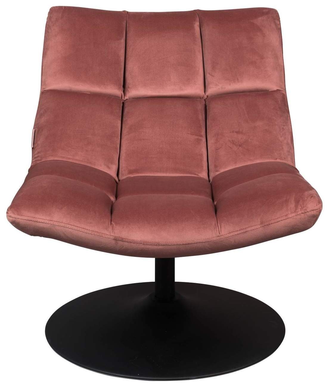 Dutchbone Loungesessel Lounge Sessel BAR VELVET OLD PINK von DutchBone