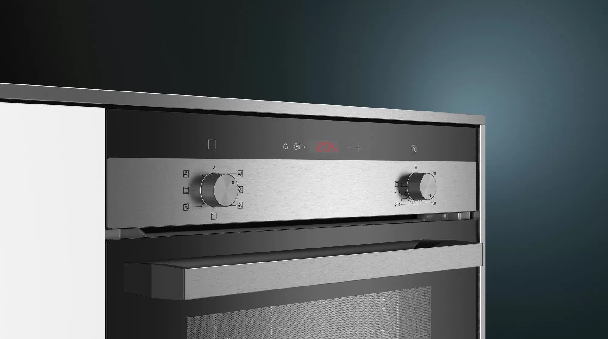 SIEMENS Backofen-Set iQ100 HB113FBS1, mit Auszug nachrüstbar, 3D-Heißluft Plus Schnellaufheizung