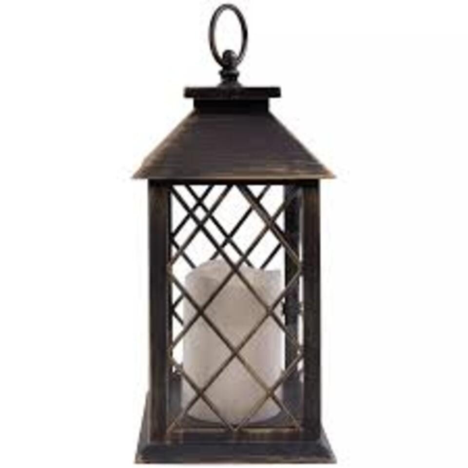 LED Laterne LED Laterne ca 33 x 14 x 14 cm