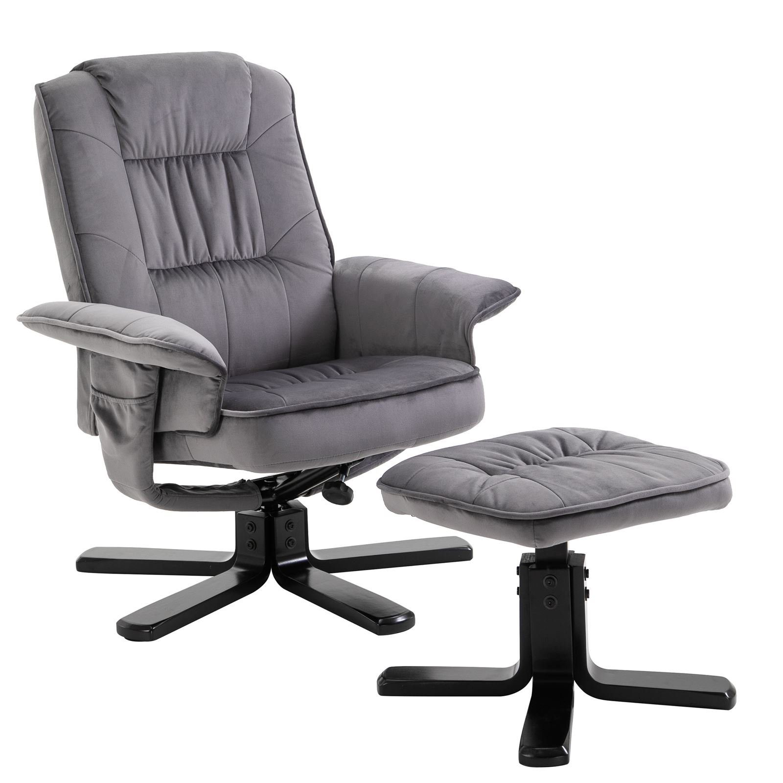 IDIMEX Relaxsessel CHARLES, Relaxsessel Samtstoff mit günstig online kaufen