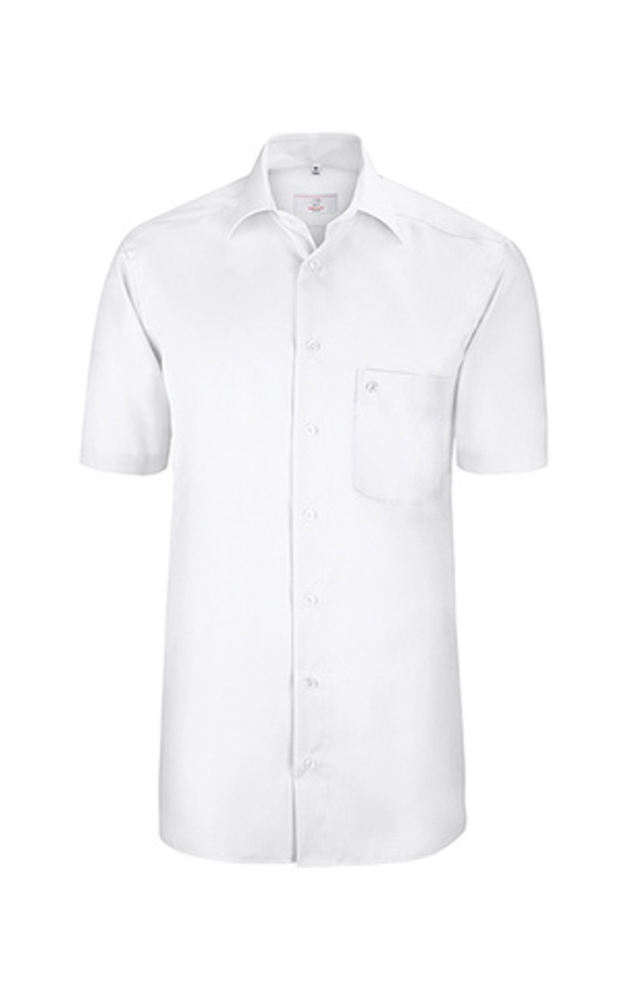 GREIFF Kurzarmhemd Greiff LEASING Herren Business-Hemd Kurz New-Kent Comfort Weiß