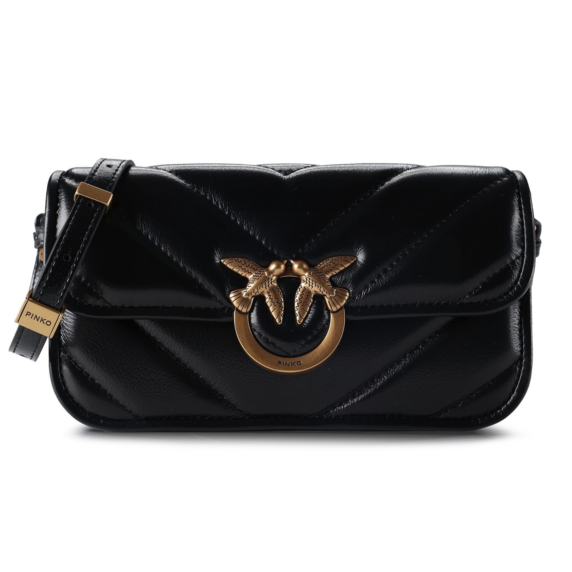 PINKO Umhängetasche Love Bo, Leder