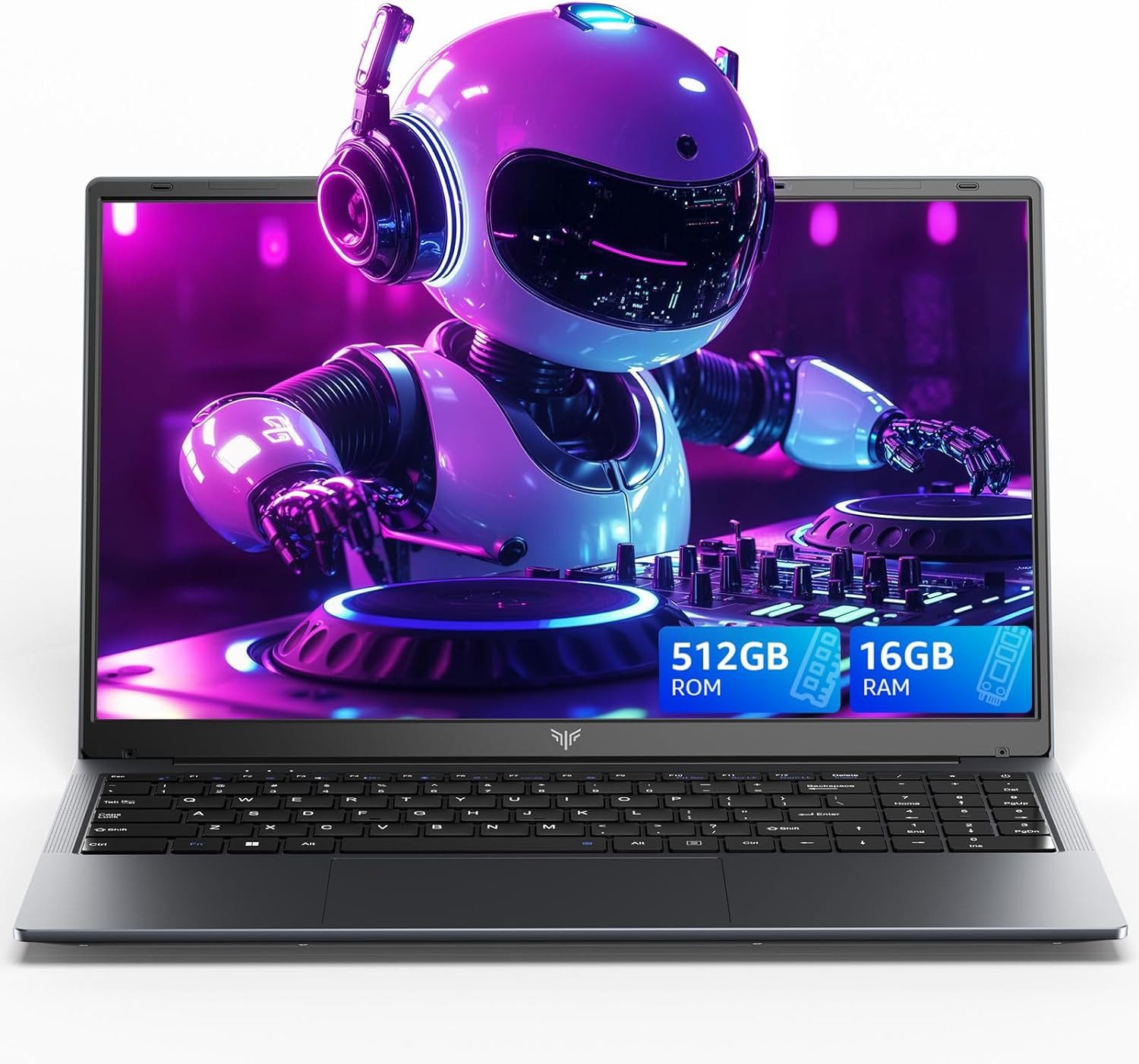 ACEMAGIC 15.6 Zoll Full-HD mit AMD Ryzen 3 4300U Prozessor,16GB RAM, 512GB SSD Notebook (AMD AMD Ryzen™ 3 4300U, AMD Radeon™ Graphics, 16 GB, 512 GB SSD, 180° Drehung, Mit Zifernblock, Deutsche Tastaturaufkleber)