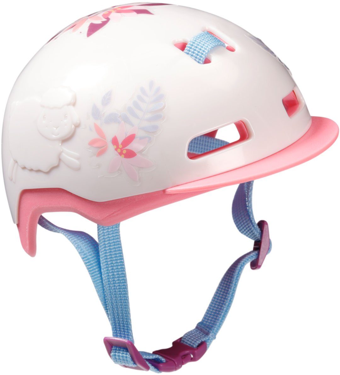 Baby Annabell Puppen Helm Active Fahrradhelm, 43 cm