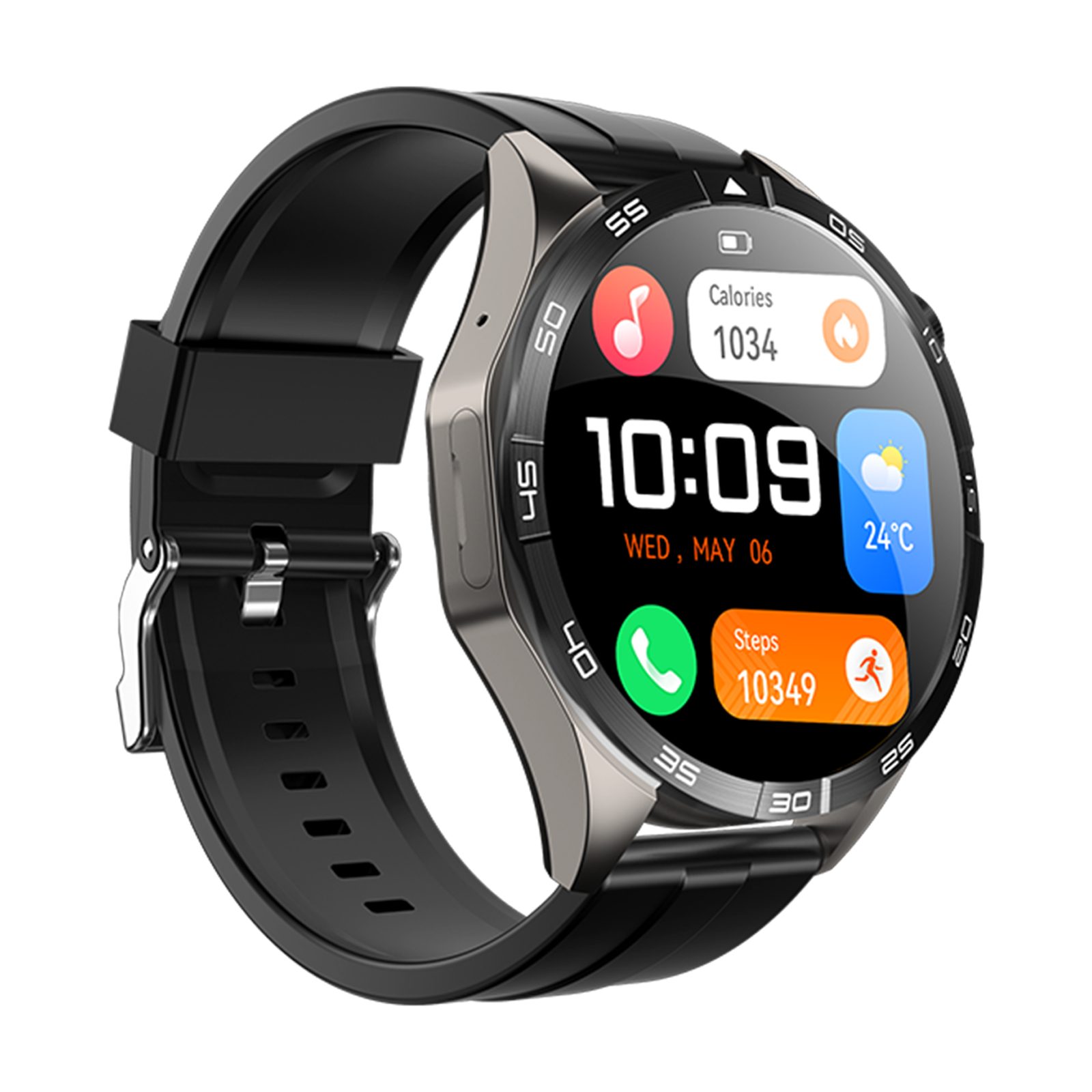 Valdus VG52 PRO Uhr mit GPS & Telefonfunktion Kamera 5G LTE Smartwatch, 5G