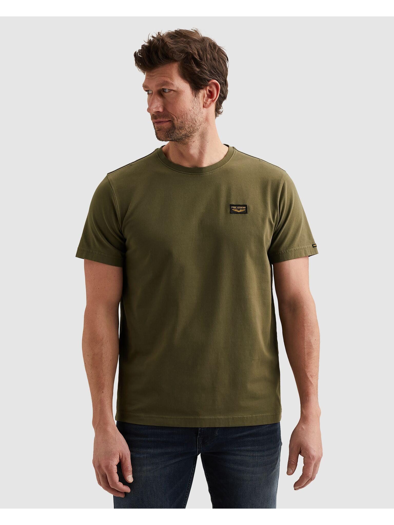 PME LEGEND T-Shirt mit Logobadge