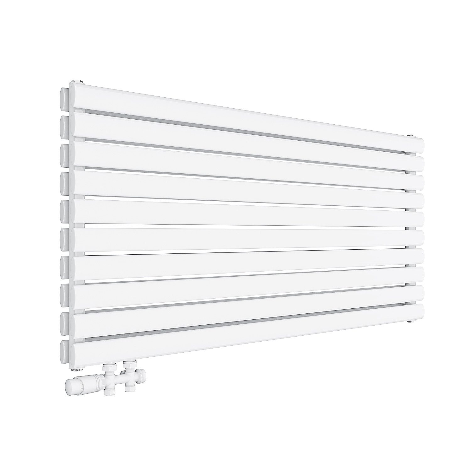 SONNI Designheizkörper Röhrenheizkörper Doppellagig 593x1200x79mm 1332 Watt günstig online kaufen