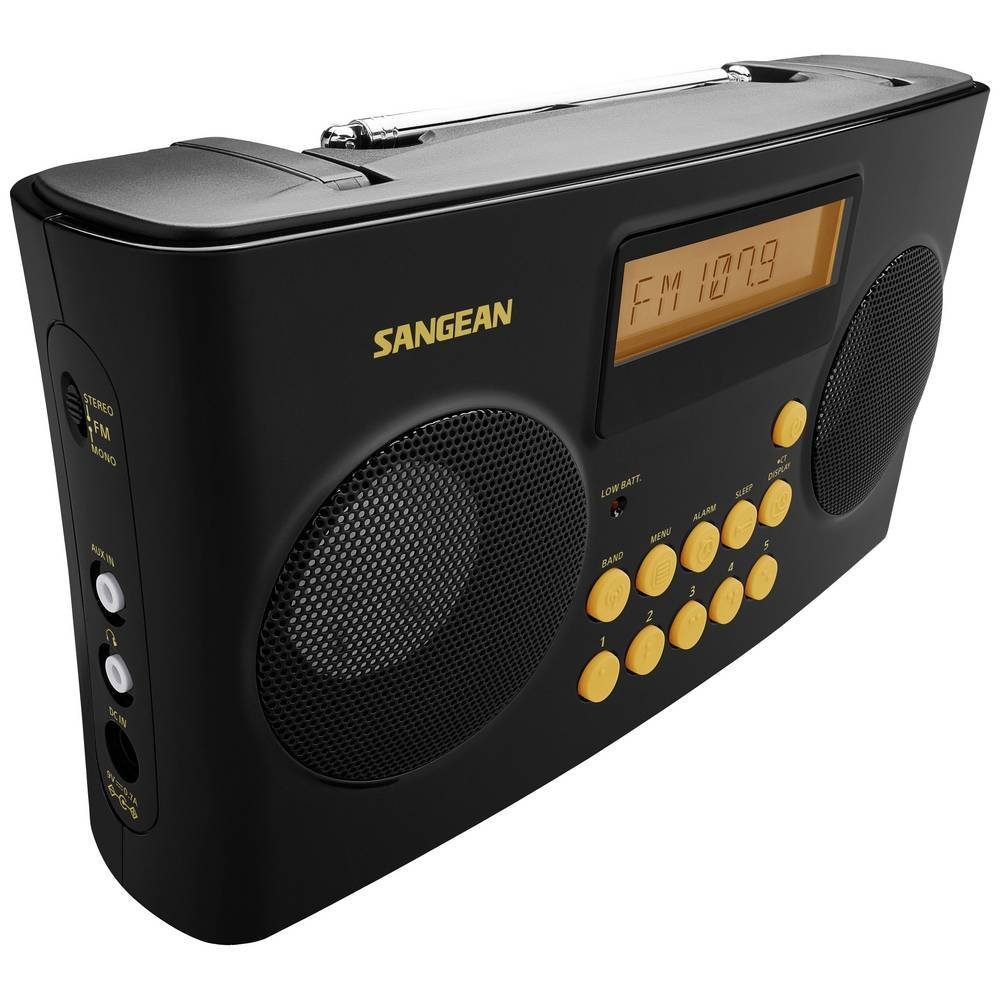 Vocal Radio (Sprachausgabe, Weckfunktion) Stereo Sangean Radio +Voice AM/FM-RDS Digital Tasten, 170) Fühlbare