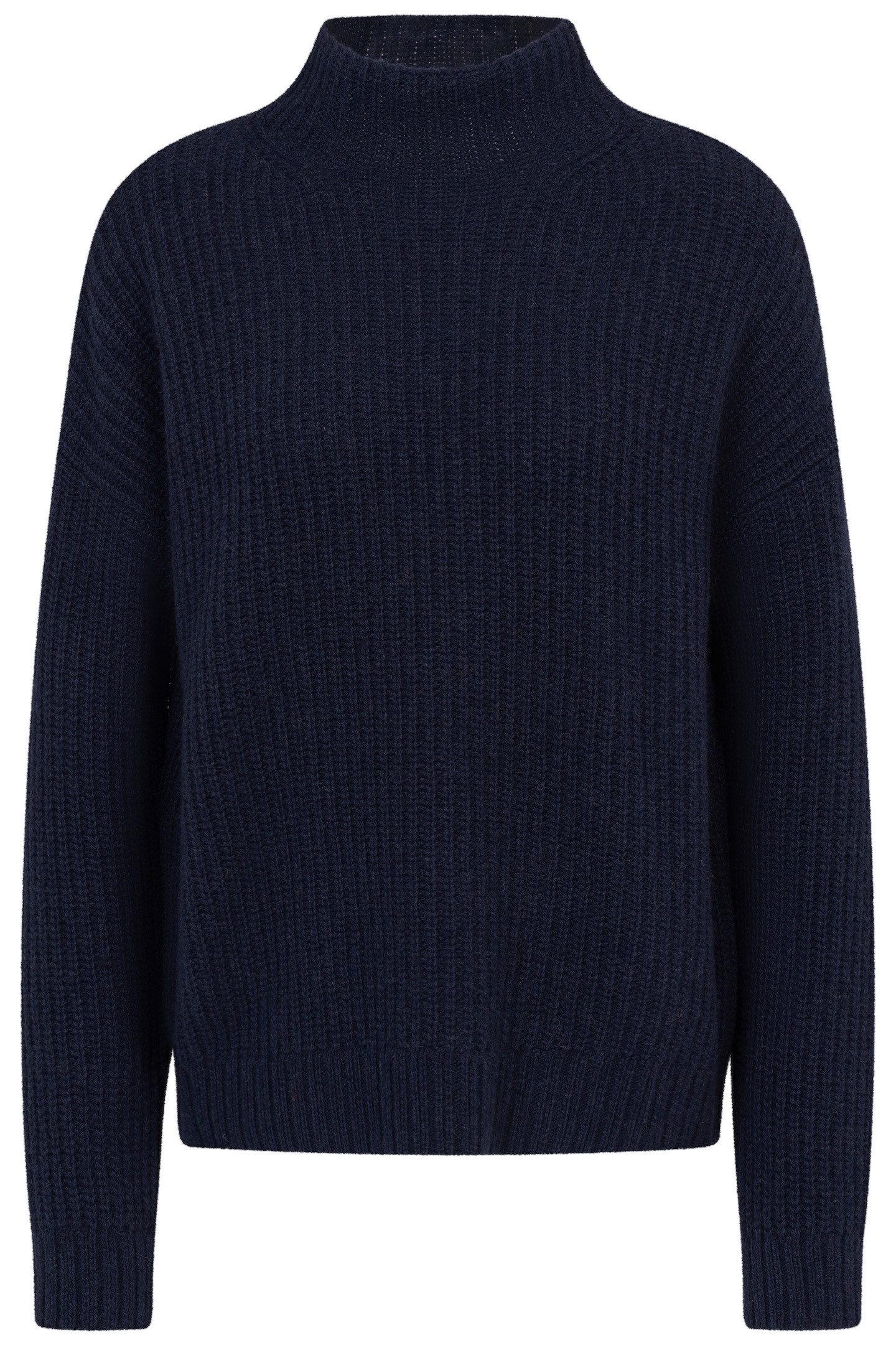 bugatti Rundhalspullover mit leichtem Turtleneck