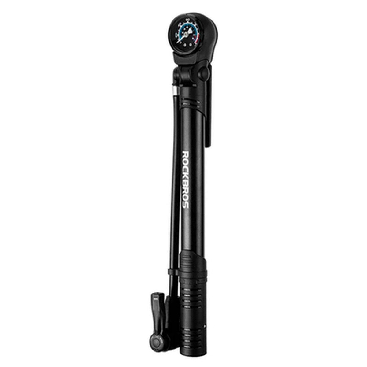 ROCKBROS Fahrradpumpe Rockbros 42310006001 Fahrradpumpe mit Manometer