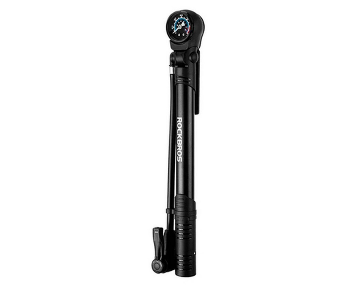 ROCKBROS Fahrradpumpe Rockbros 42310006001 Fahrradpumpe mit Manometer