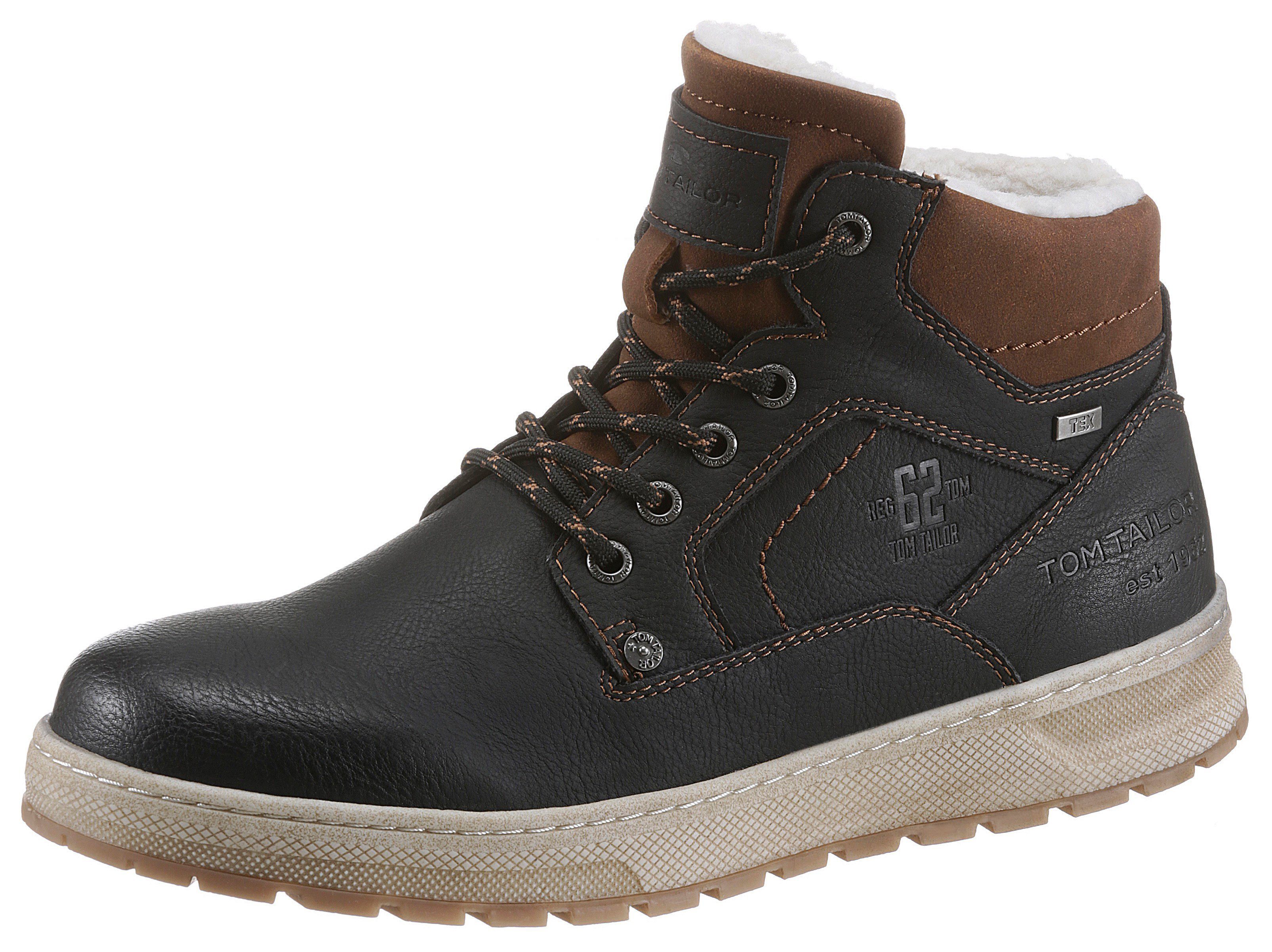 TOM TAILOR Winterboots mit TEX-Membran, G-Weite