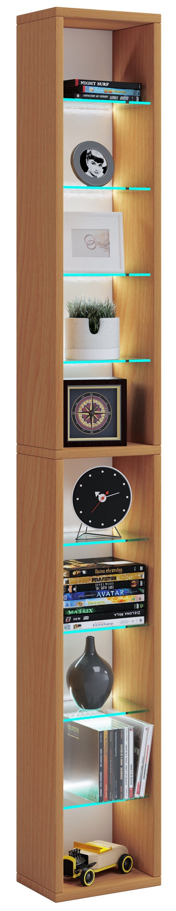 VCM Standregal Holz CD DVD Stand günstig online kaufen