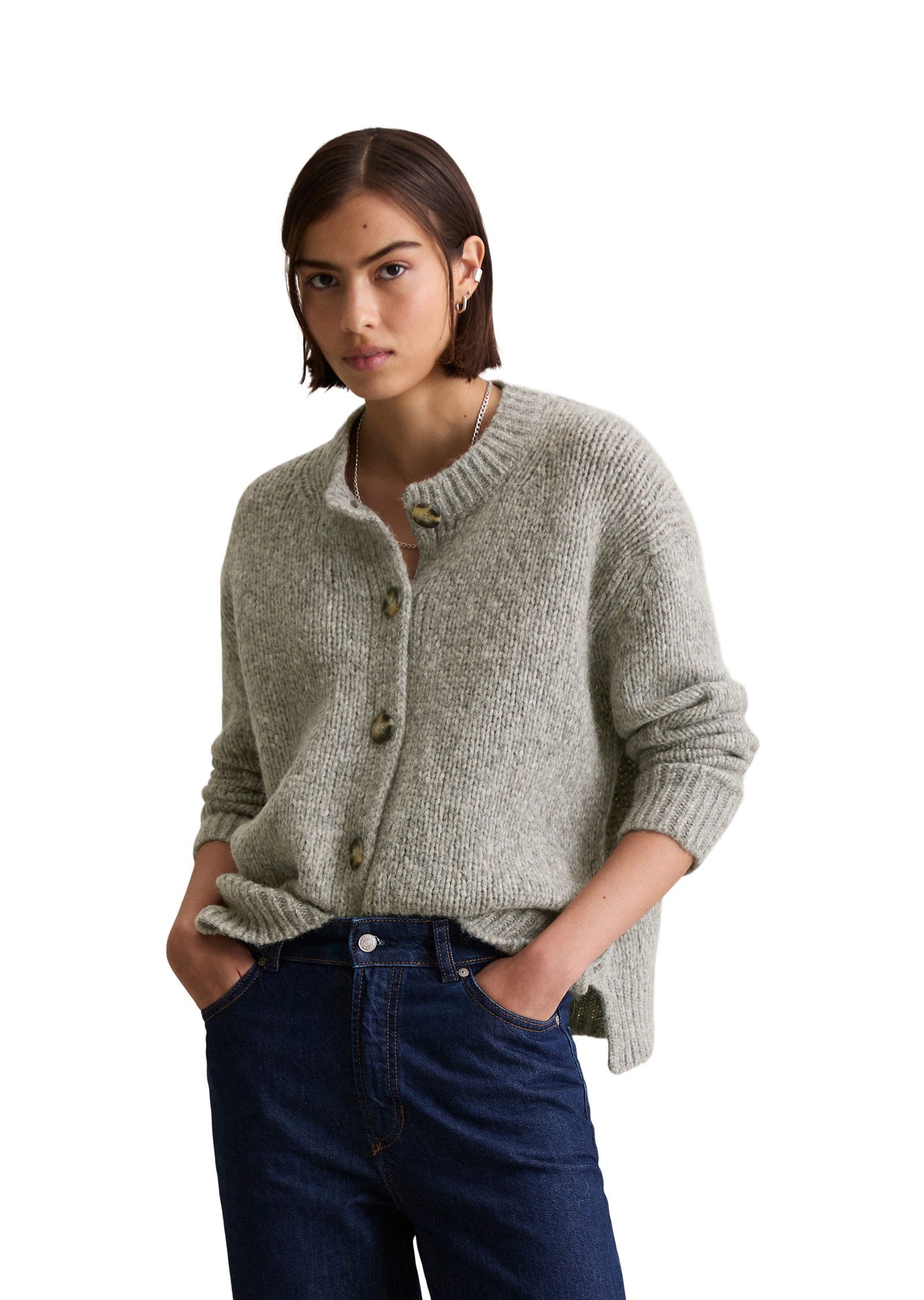 Marc O'Polo DENIM Cardigan aus kuscheligem günstig online kaufen