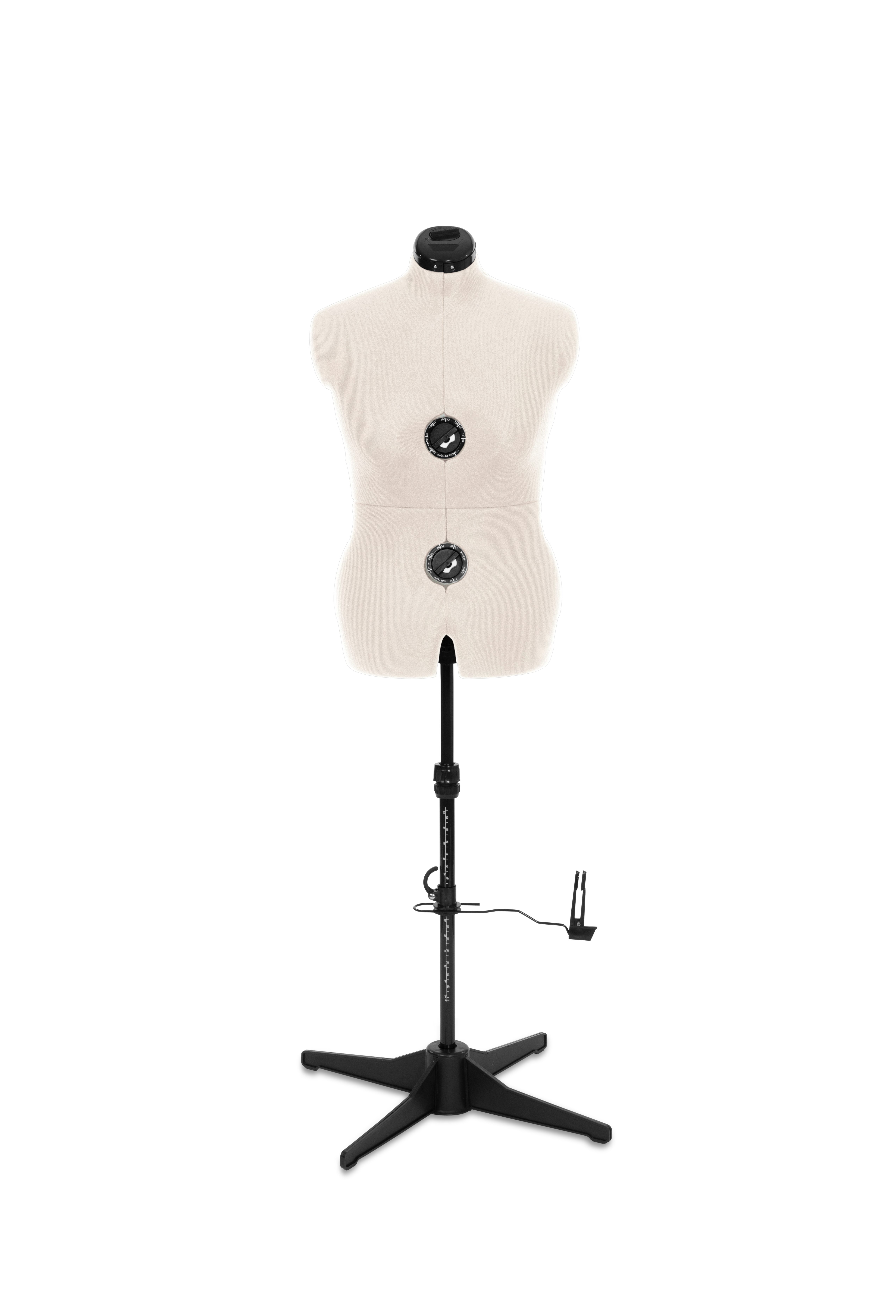Clarie Schneiderpuppe Tailormaid M cream, 8 Elemente, 9, Einstell-Rädchen, 2 Einstell-Scheiben, Rockabrunder