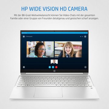 HP Pavilion 15-eg3057ng Notebook (39,6 cm/15,6 Zoll, Intel Core i5 1335U, GeForce MX550, 512 GB SSD)