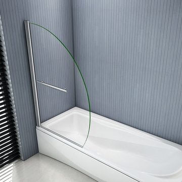 duschspa Badewannenaufsatz 8mm Badewannenaufsatz einzigartige Duschwand auf der Badewanne, Einscheibensicherheitsglas, Sicherheitsglas, (Set), Glas