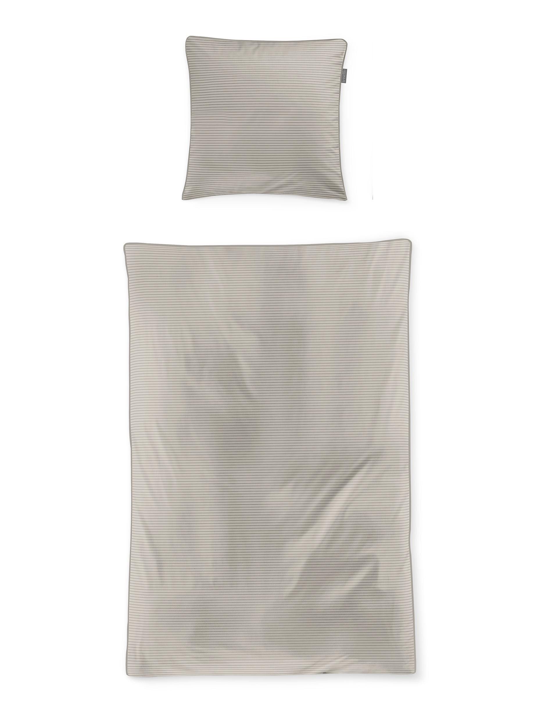 Irisette Bettwäsche irisette Bettwäsche TOKIO Satin BL 155x220 cm braun Bettbezug