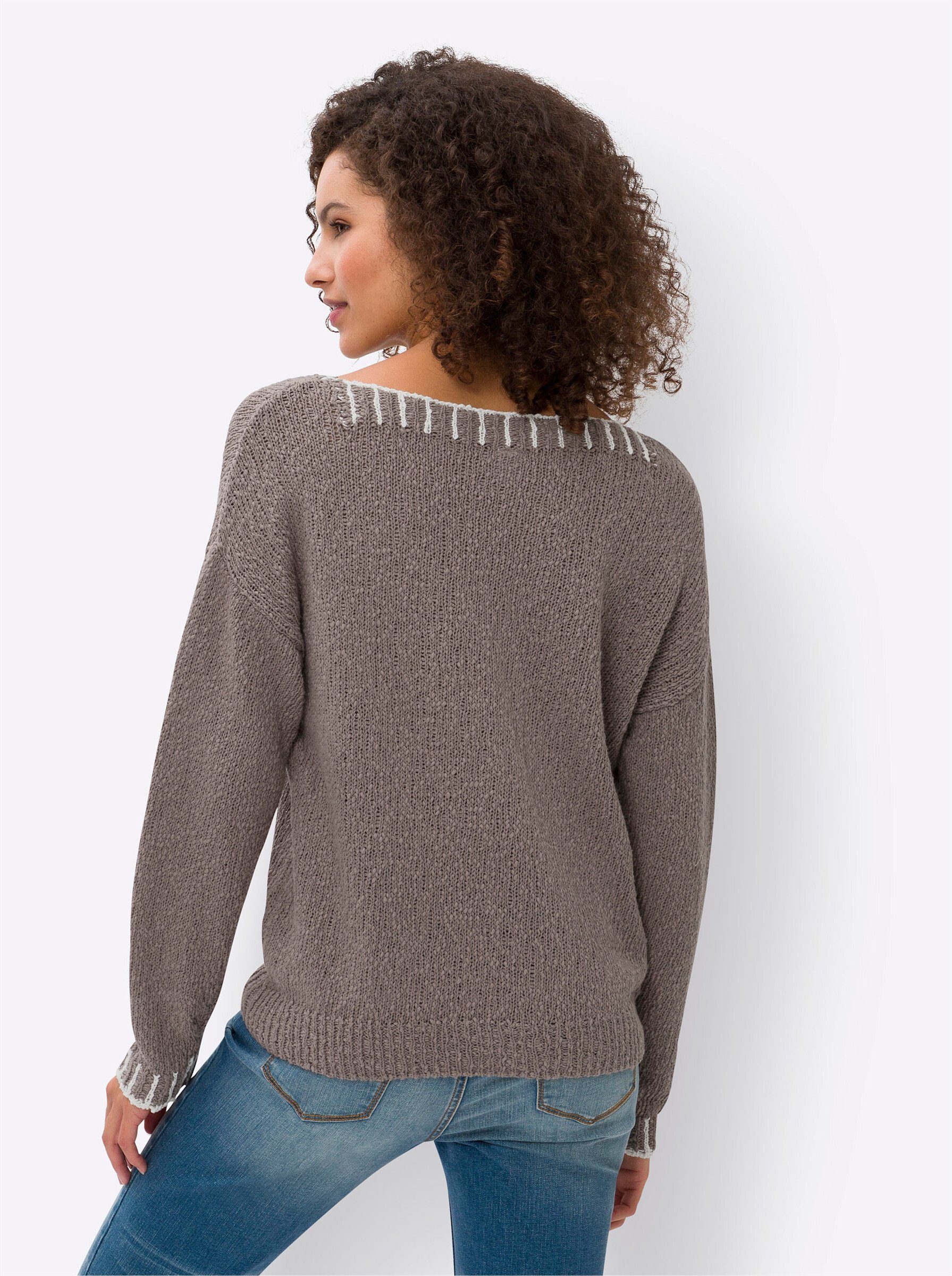 heine Strickpullover Rundhalspullover . günstig online kaufen