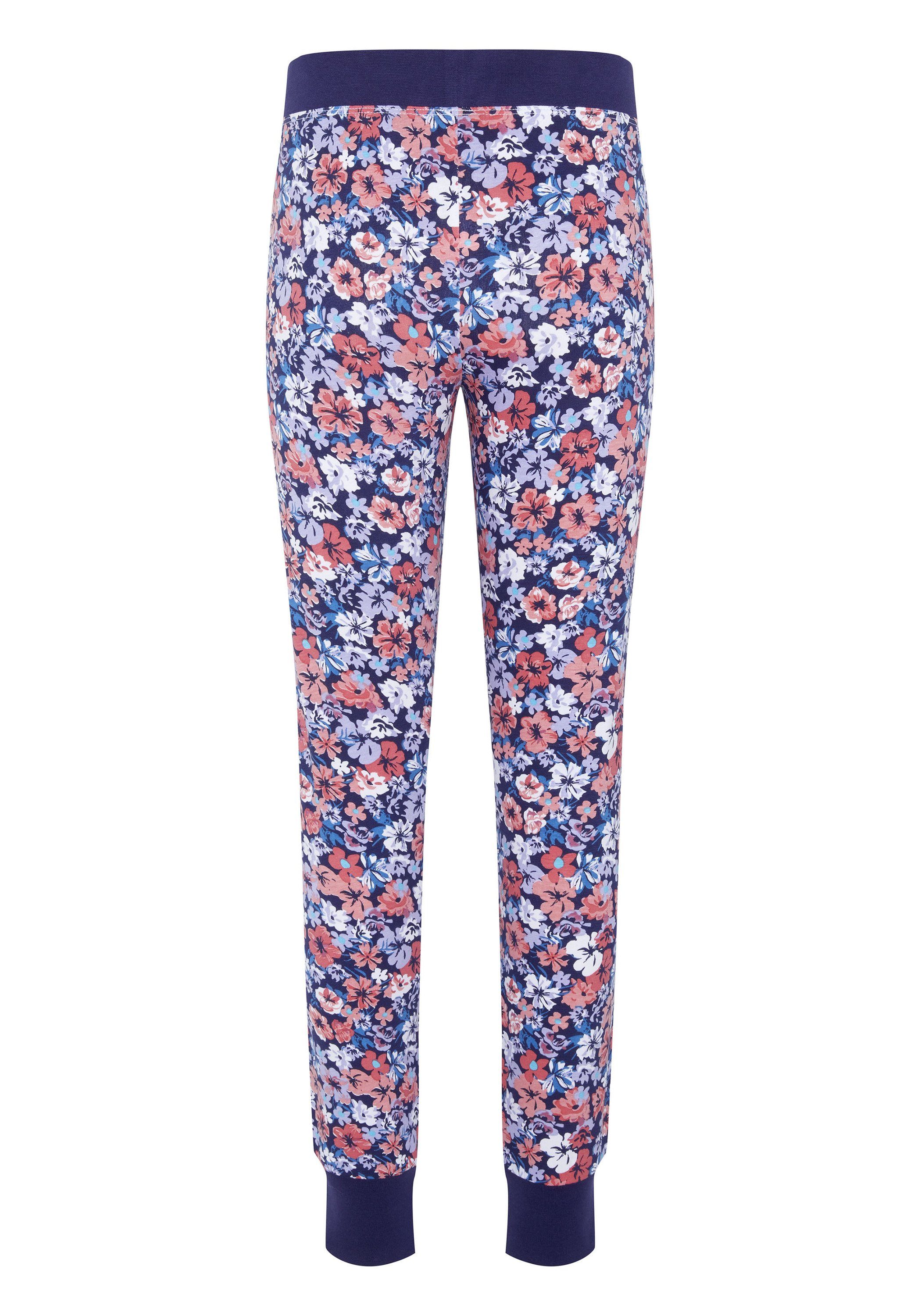 Leggings OKLAHOMA Blumenalloverprint mit DENIM PREMIUM