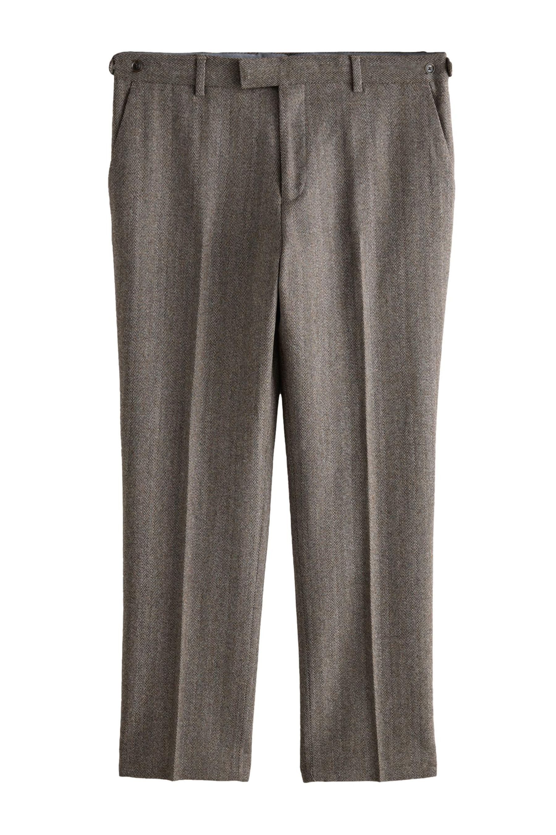 Next Anzughose Signature Tailored Fit Anzughose, Fischgrät (1-tlg) günstig online kaufen