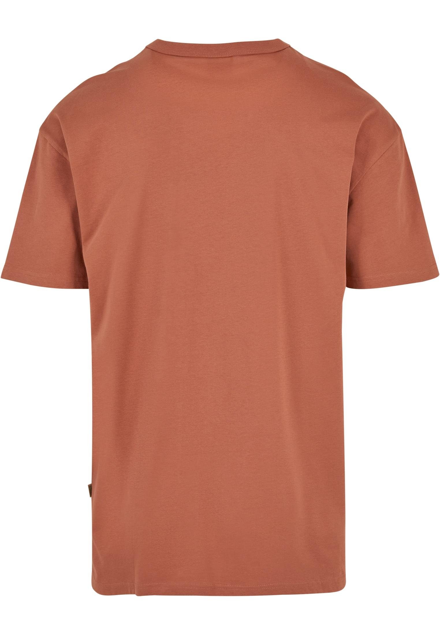 URBAN CLASSICS T-Shirt Herren Organic (1-tlg) Basic Tee terracotta
