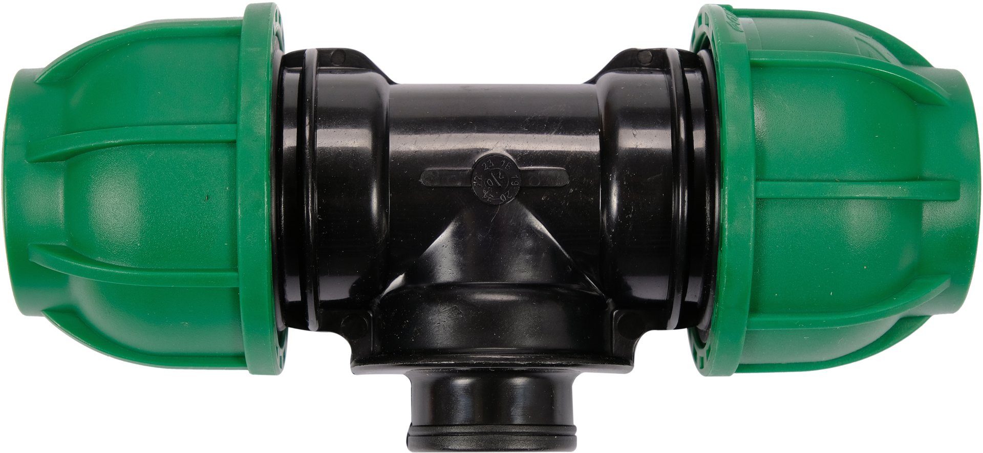 TRIZERATOP Schlauchkupplung PE-T-Stück mit Innengewinde 32 x 1/2'' x 32 mm, (PE-T-Stück mit Innengewinde 32 x 1/2'' x 32 mm), Qualität