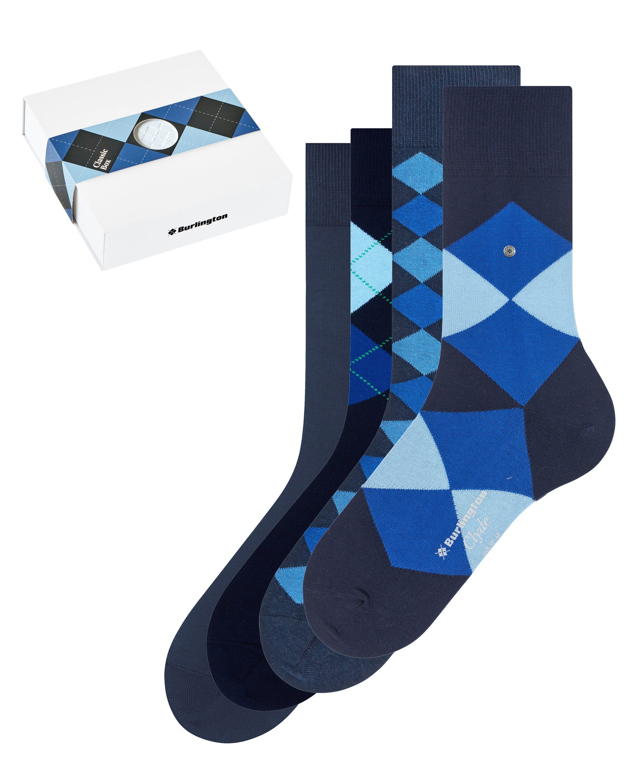 Burlington Socken Classic Box (4-Paar) mit günstig online kaufen