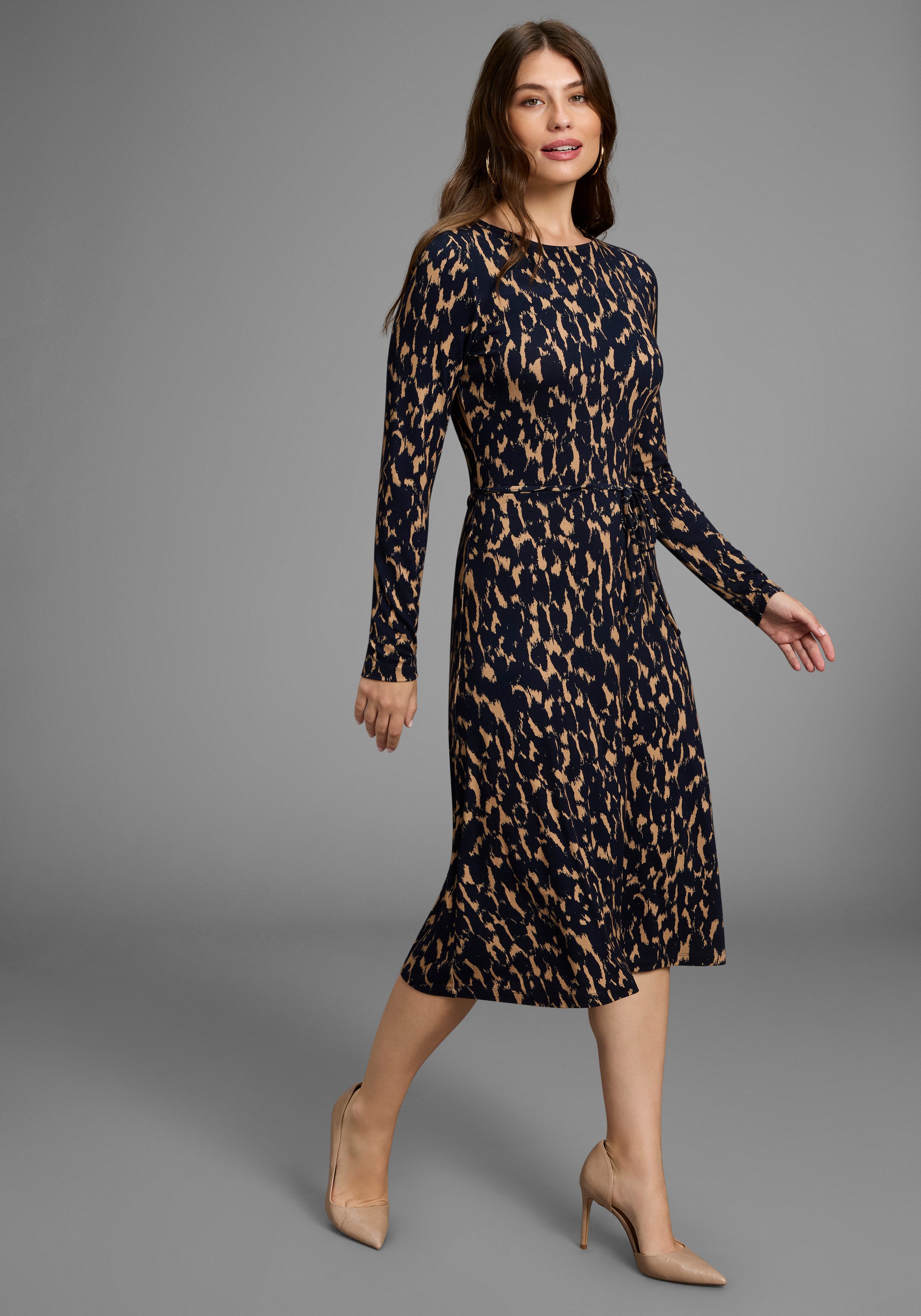 HECHTER PARIS Jerseykleid mit modernem Print günstig online kaufen