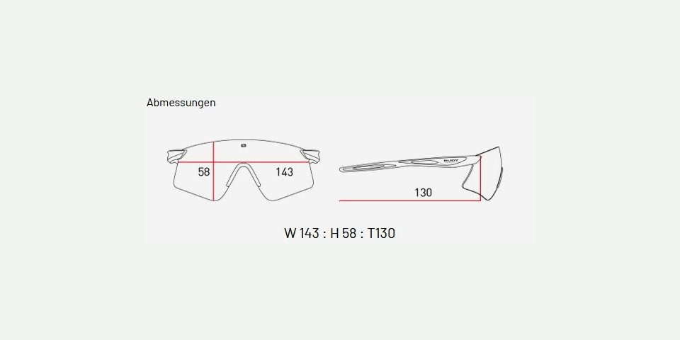 Rudy Project Sonnenbrille Rudy Project Astral Sphere Polar 3FX Sonnenbrille