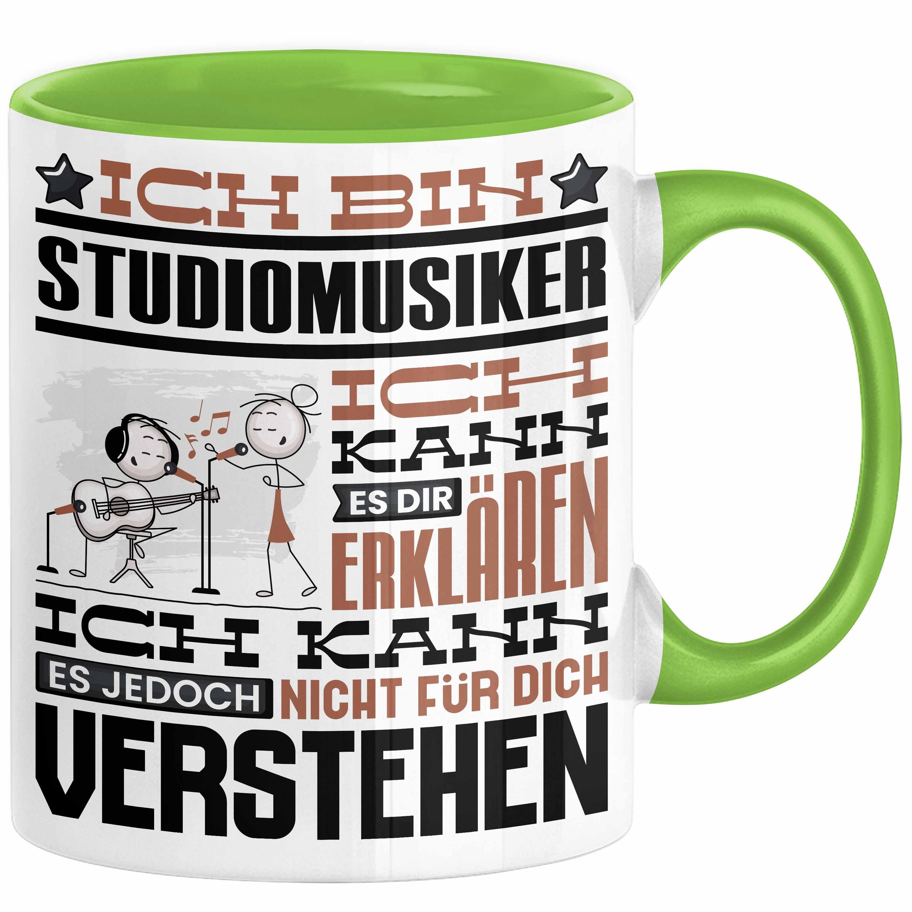Tasse Studiomusiker Geschenk Tasse Lustige Geschenkdiee für einen Studiomusi