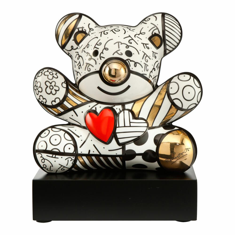 Goebel Dekofigur Romero Britto Golden Truly Yours