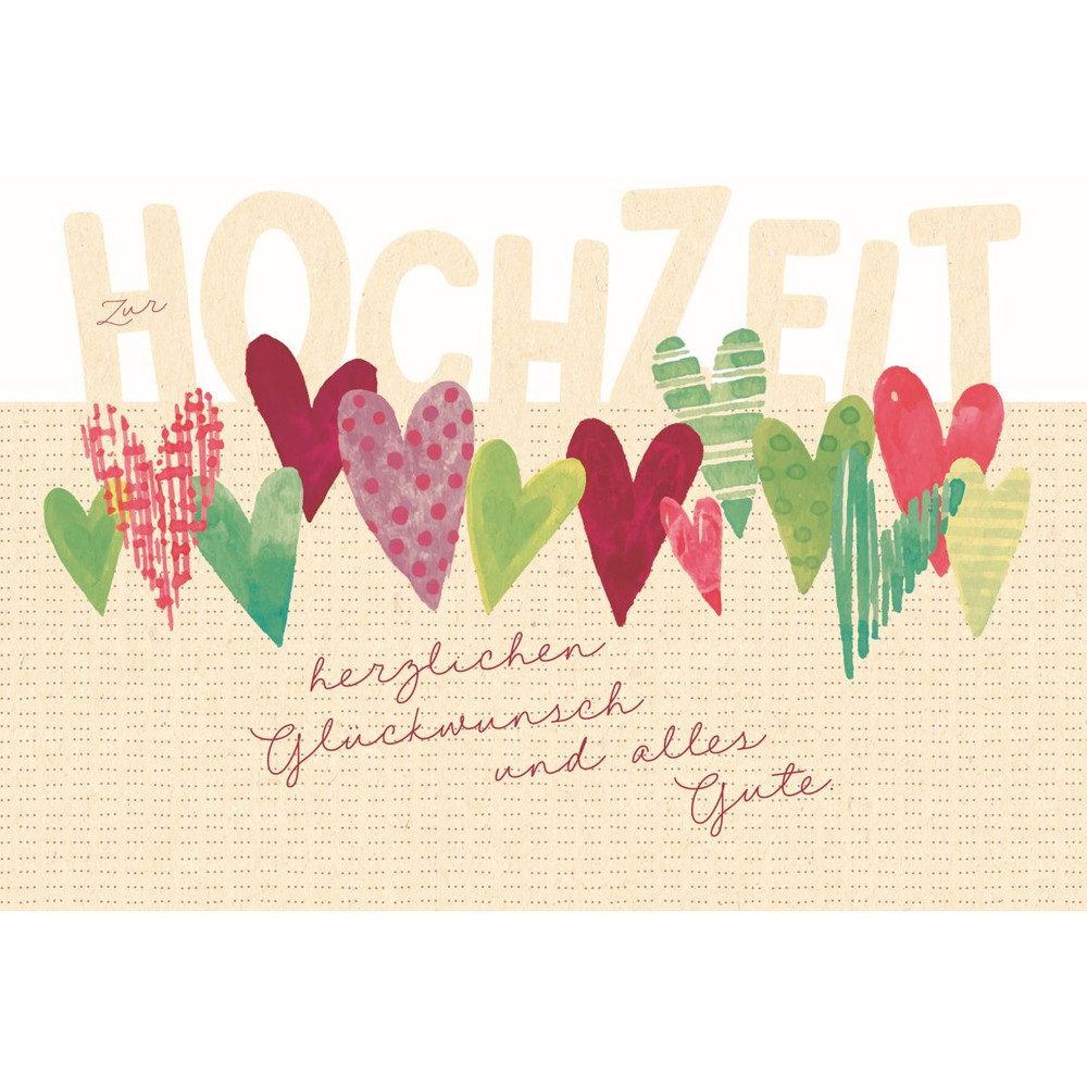 Skorpion Glückwunschkarte Glückwunschkarte - Zur Hochzeit - mit Umschlag