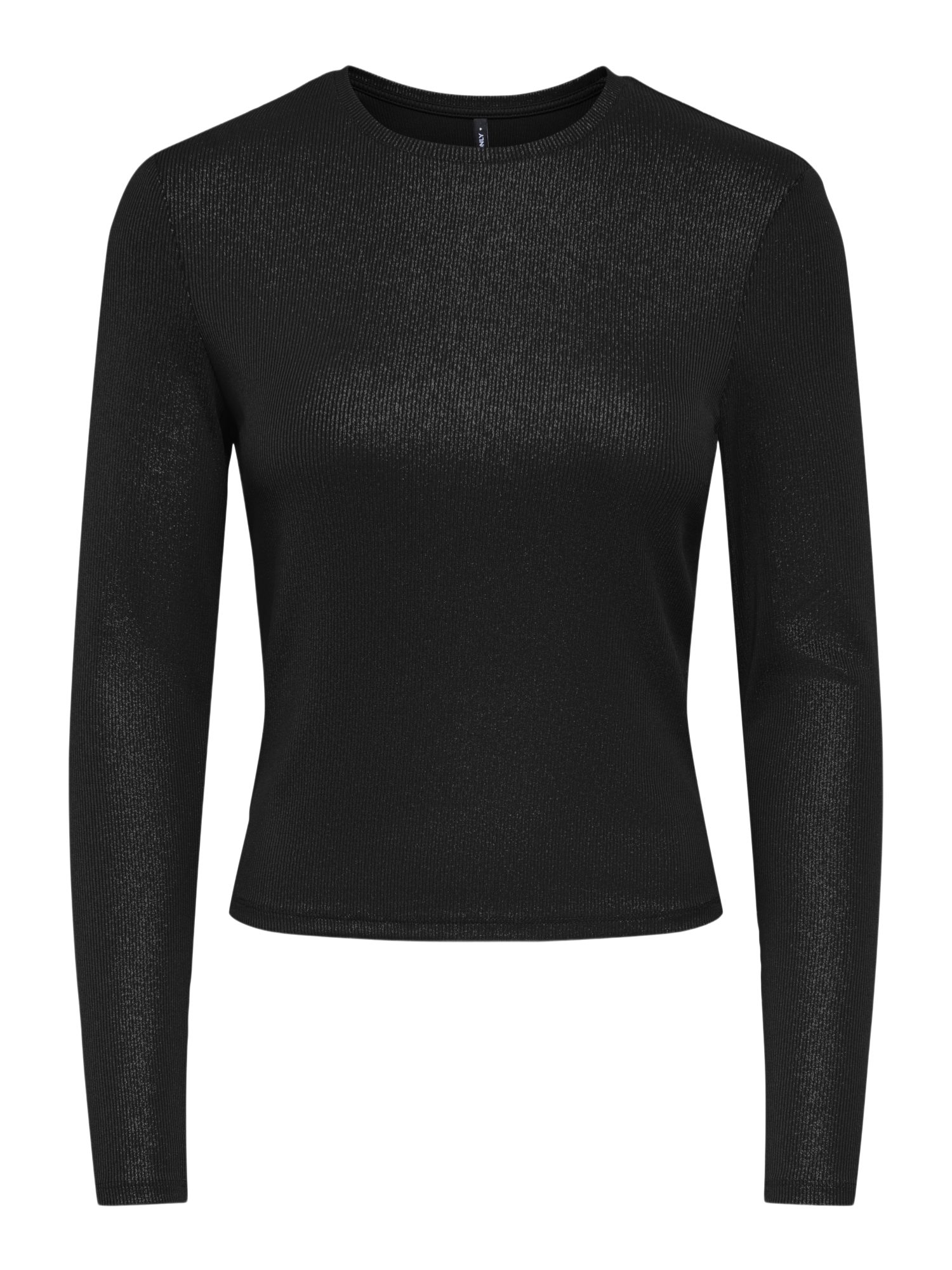ONLY Hemdbluse 2026 6_FALL2 schwarz,Casual,Polyester,Unifarben,Rundhals,Langarm,Regular Fit