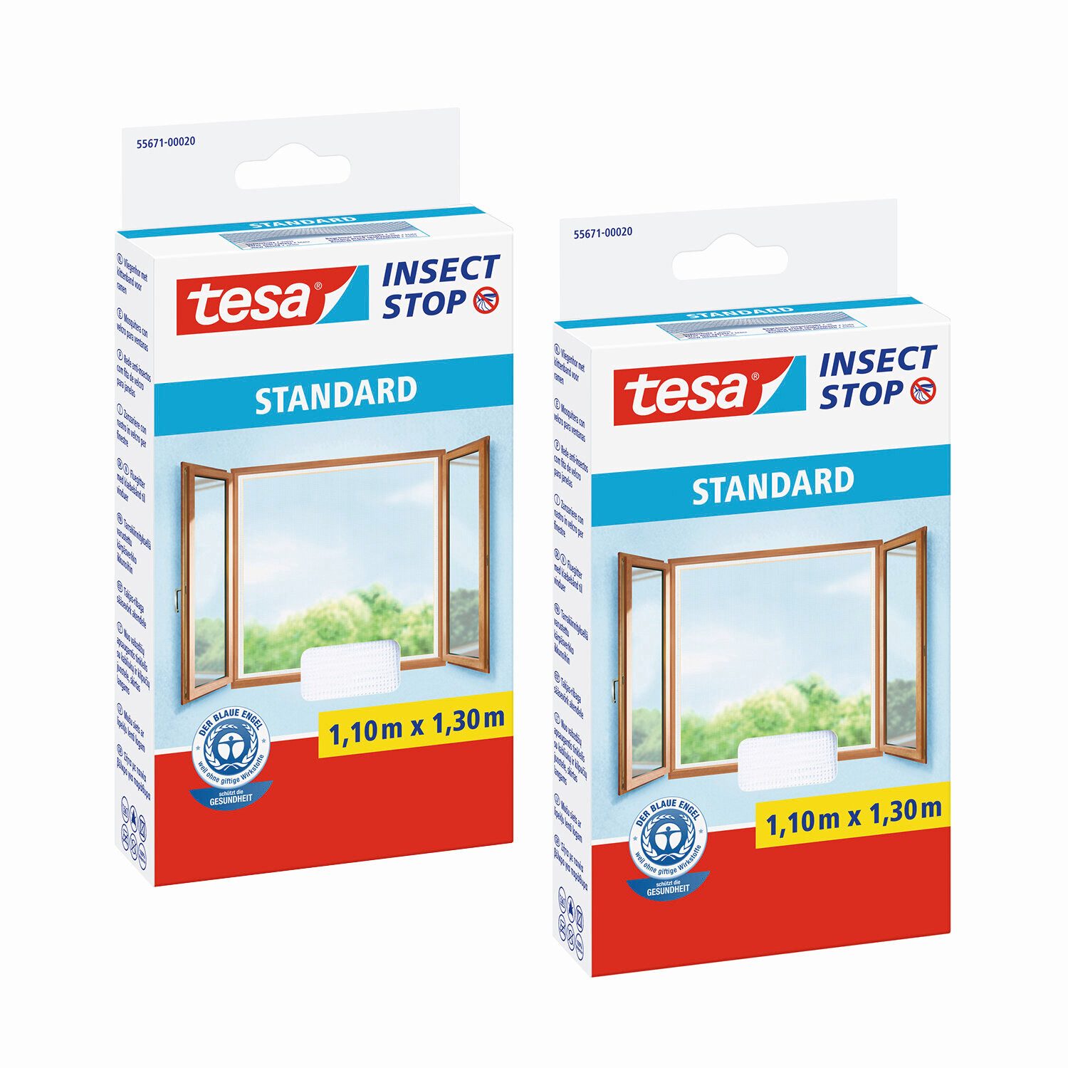 tesa Fliegengitter-Gewebe Insect Stop Standard Fliegengitter für Fenster, ( günstig online kaufen