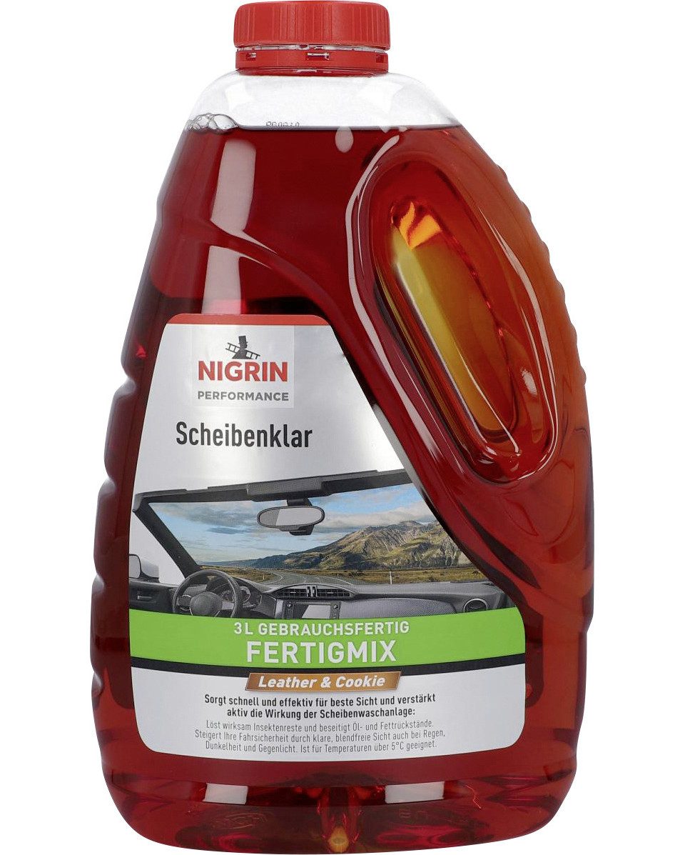 NIGRIN Nigrin Scheibenreiniger gebrauchsfertig Leather & Autopolitur