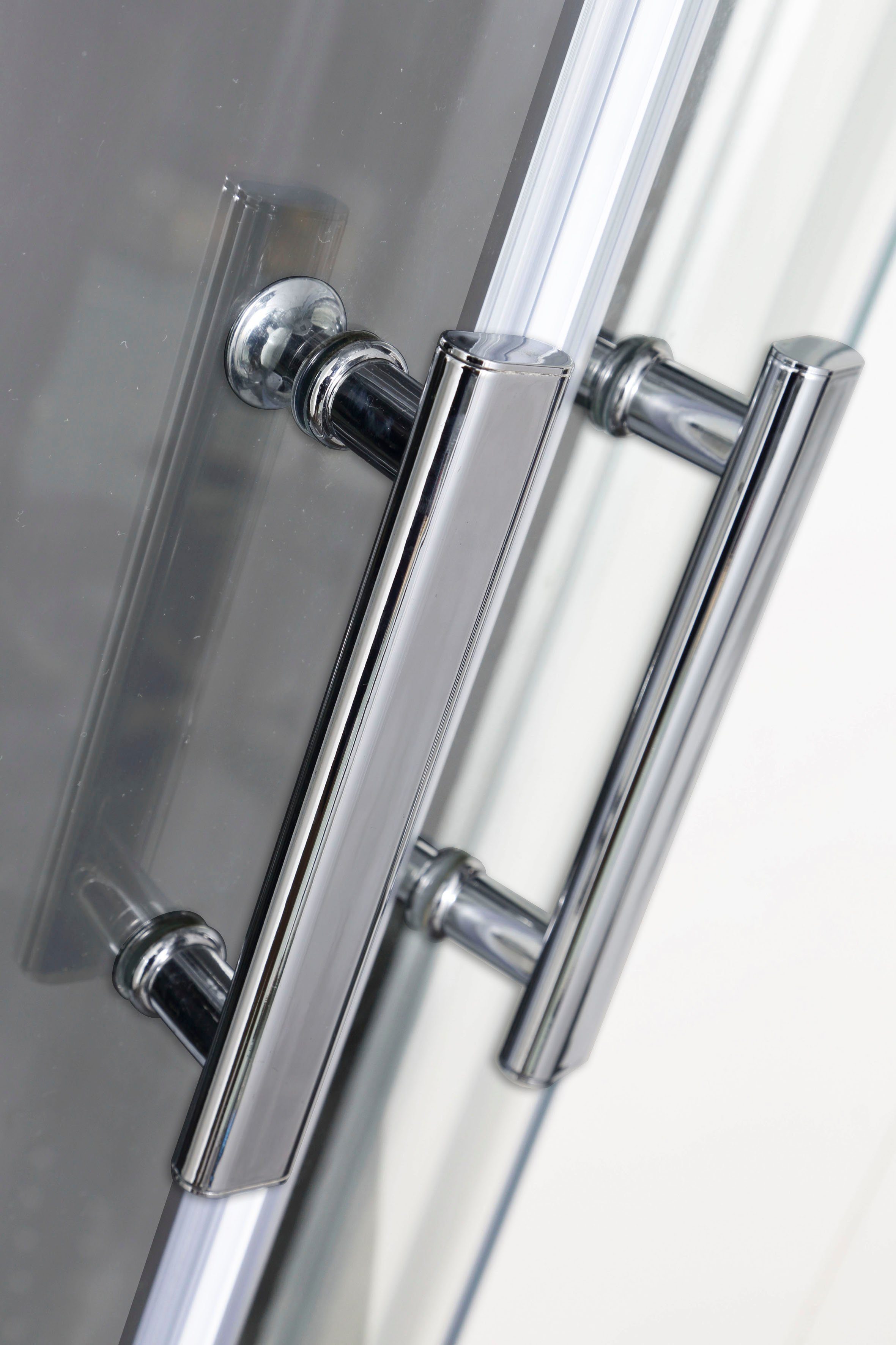 Sanotechnik Komplettdusche Trend 1, BxT: 90x90 cm, Sicherheitsglas, 1-tlg., mit Beleuchtung