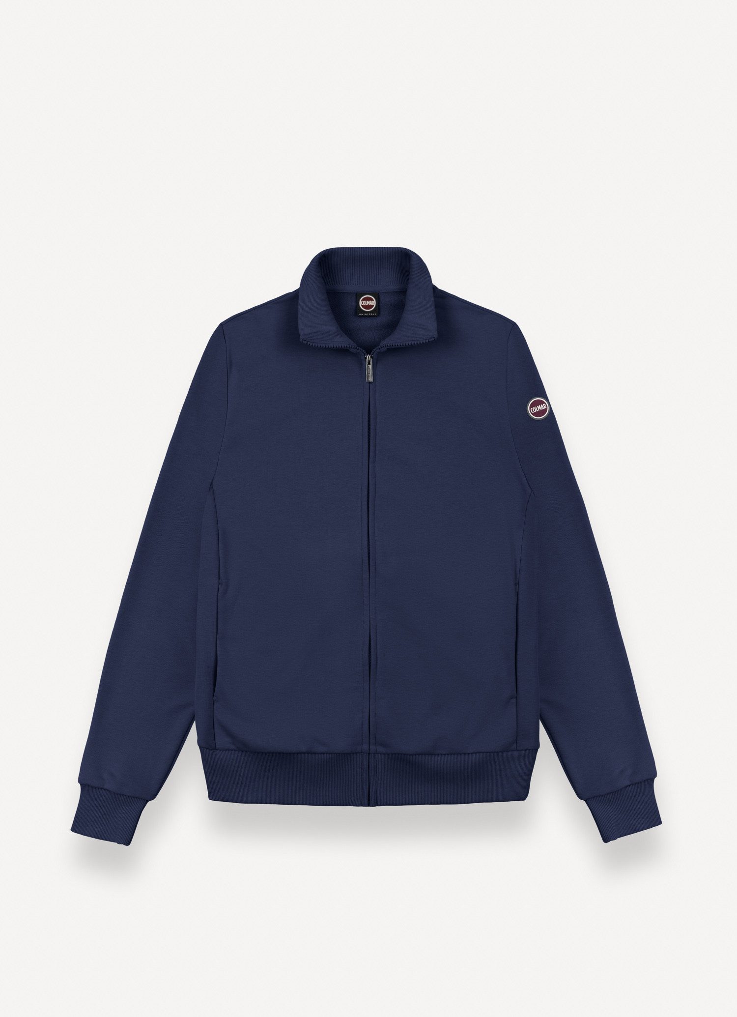 Colmar Sweatjacke MENS SWEATJACKET mit geripptem Stehkragen, aus Baumwolle, günstig online kaufen