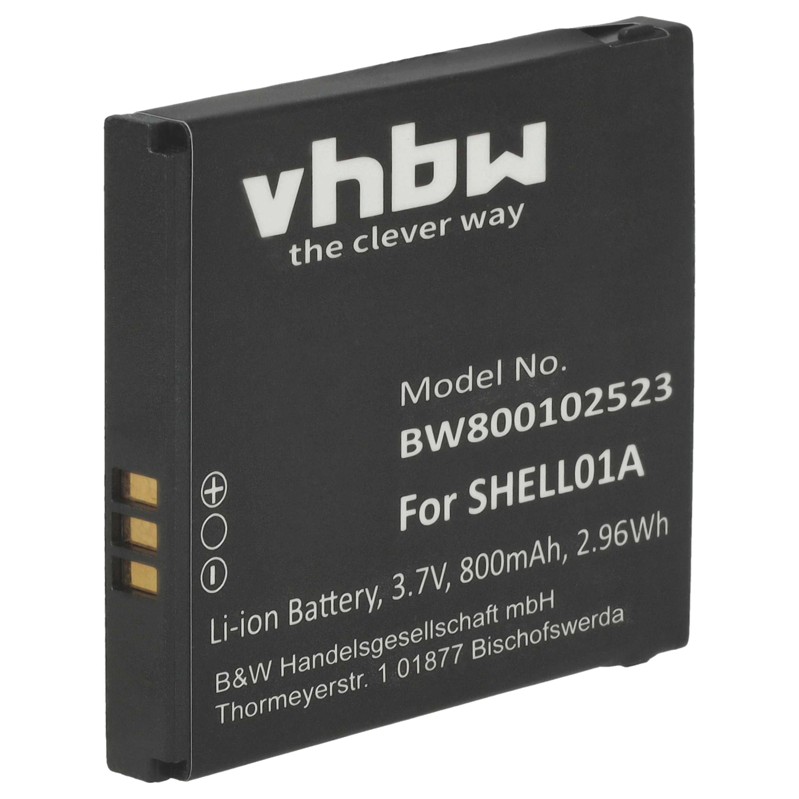 vhbw Akku passend für Doro PhoneEasy 605, 409, 520x, 610, 606 GSM, 410 GSM, Smartphone-Akku Akku Li-Ion 800 mAh (3,7 V, 1 St), Leistungsfähiger Austausch-Akku für Telefon, Smartphone