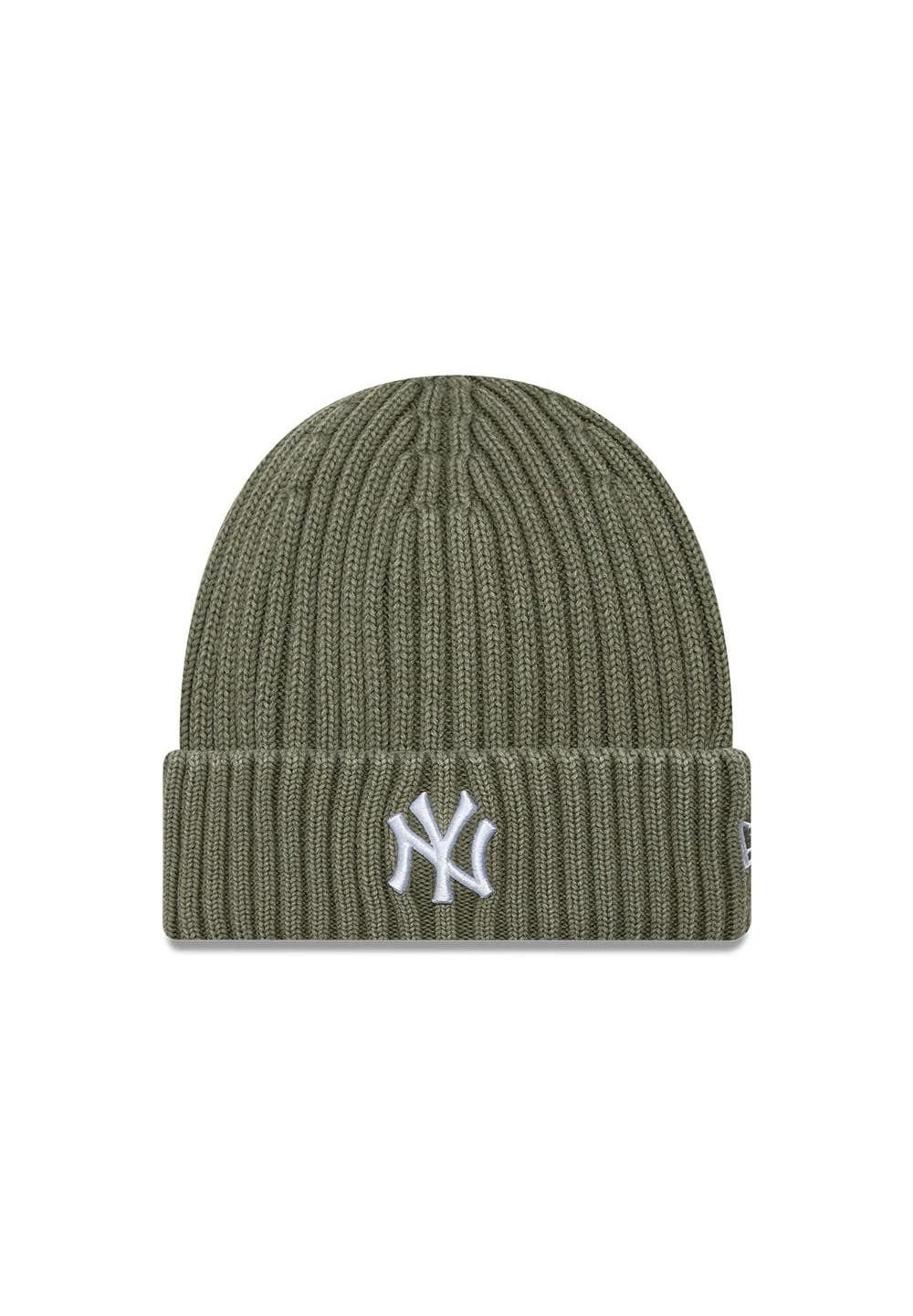 New Era Beanie New York Yankees Washed Cuff Knit Beanie New Era Grün (1-St)