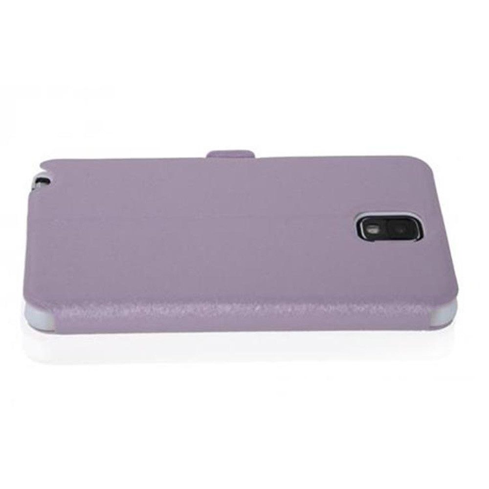 Cadorabo Handyhülle für Samsung Galaxy NOTE 3 Hülle Samsung Galaxy NOTE 3, Schutzhülle mit Magnetverschluss und Kartenfach