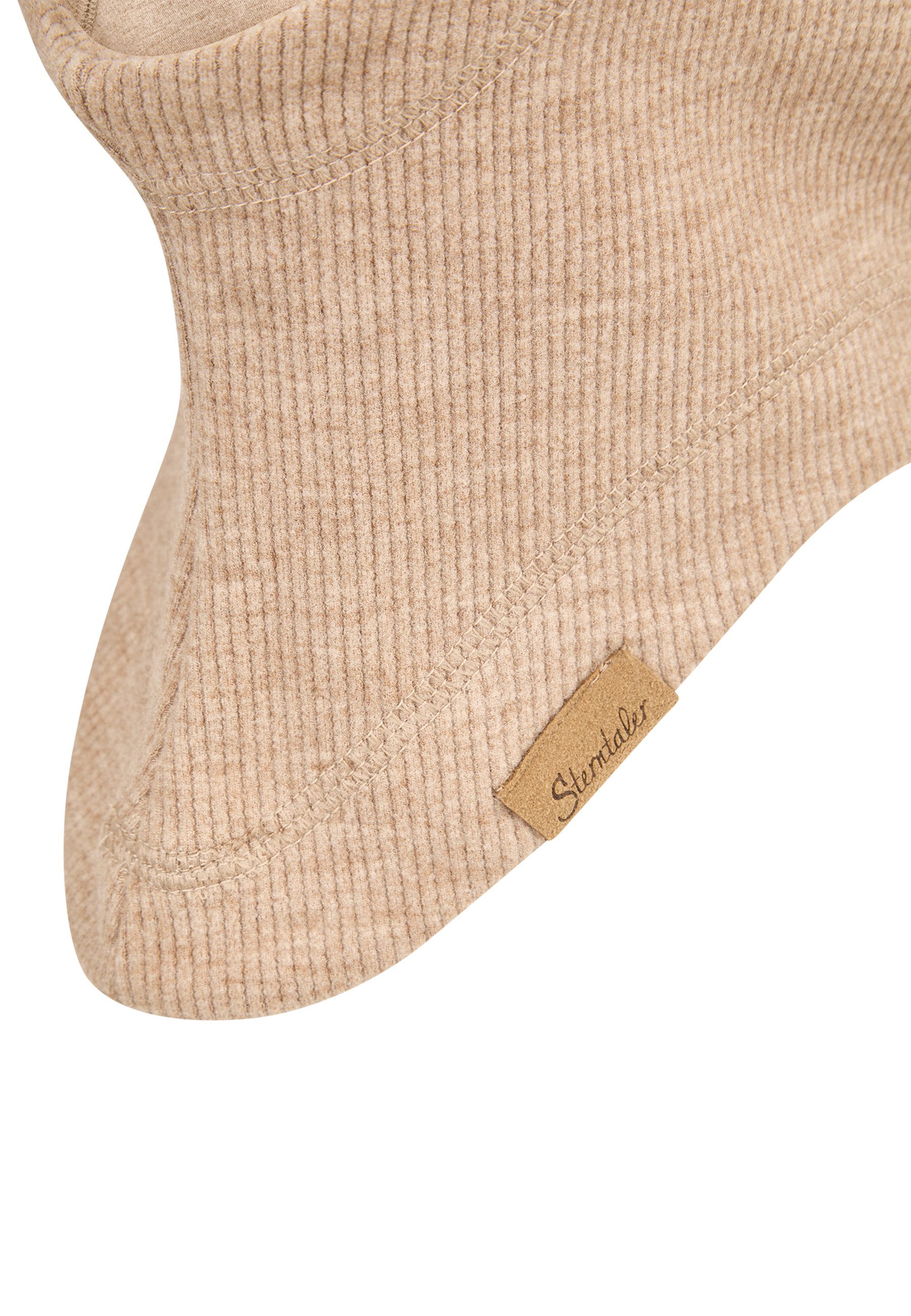 Sterntaler® Fleecemütze Schalmütze gerippt (1-St)