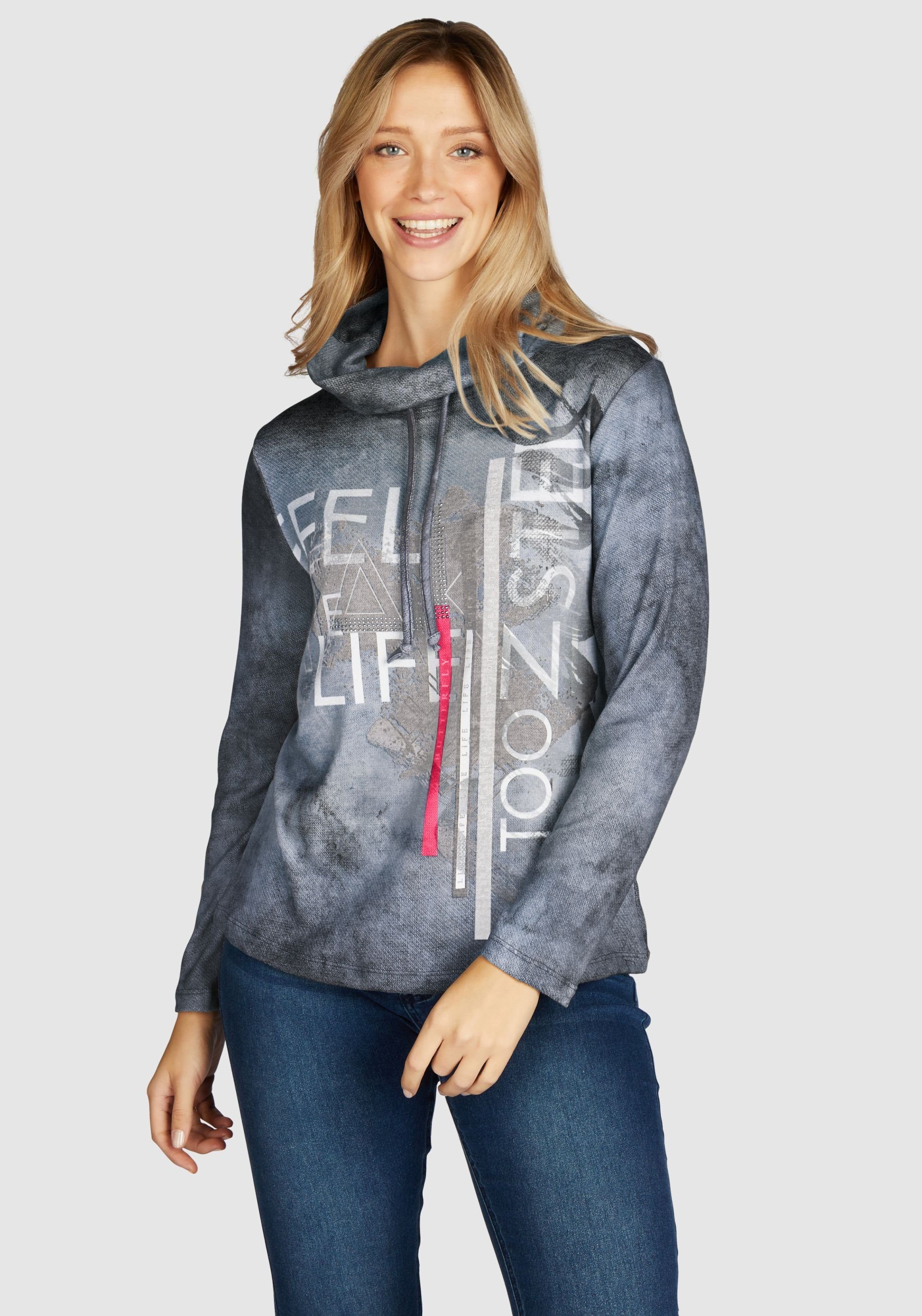 NAVIGAZIONE Langarmshirt (1-tlg) mit Kuschelfaktor