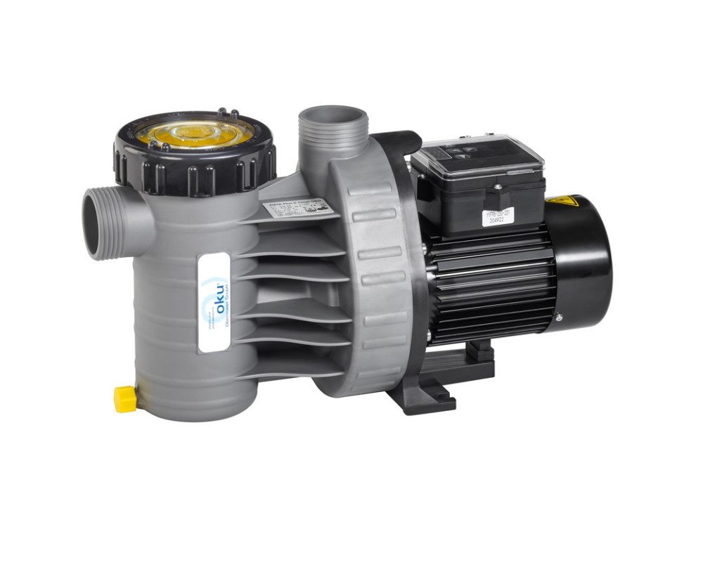 Filterpumpe Aqua Plus 11 Timer OKU Schwimmbadpumpe