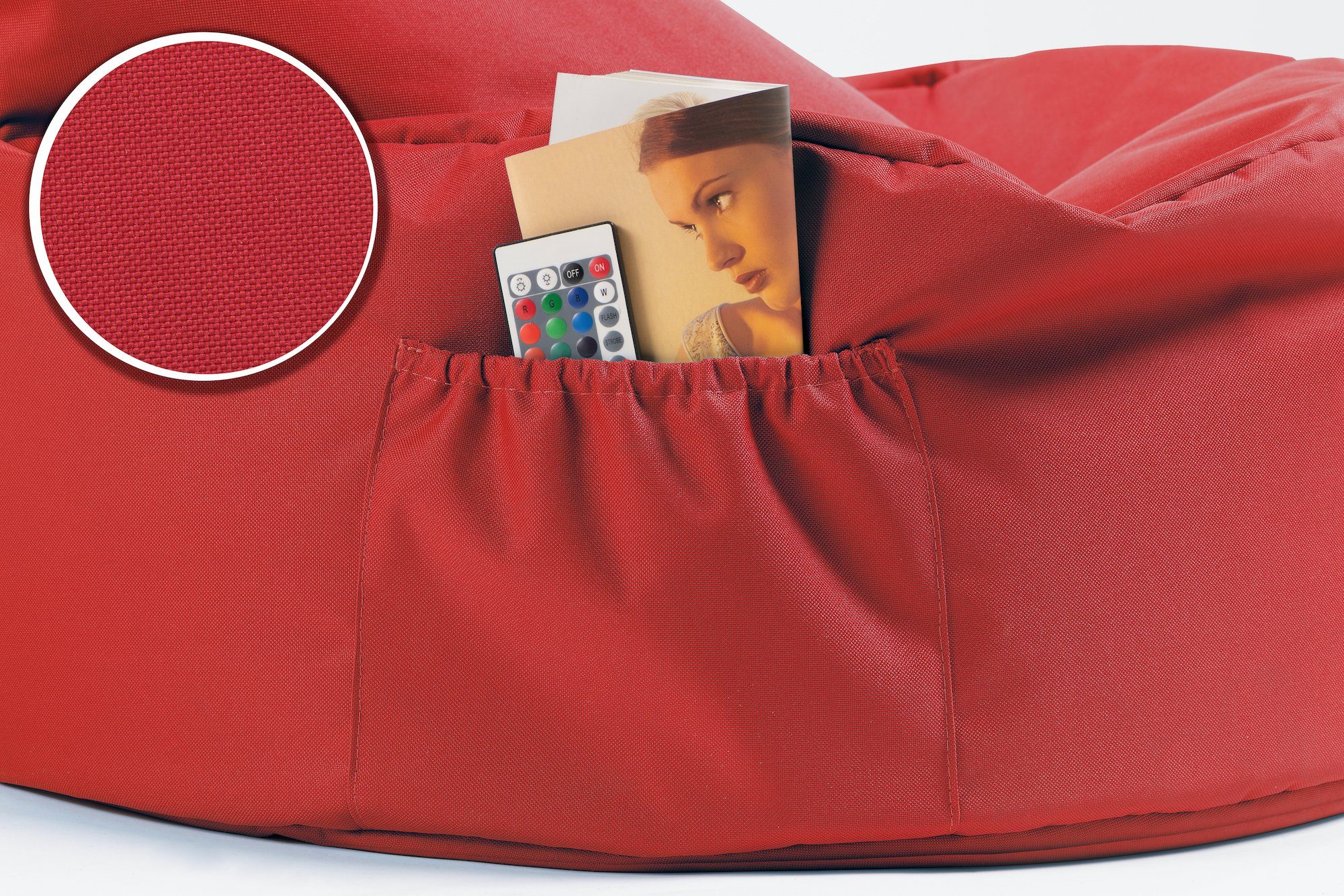 sunnypillow Sitzsack Gaming Sitzsack XXL mit Styropor Füllung für Kinder & Erwachsene