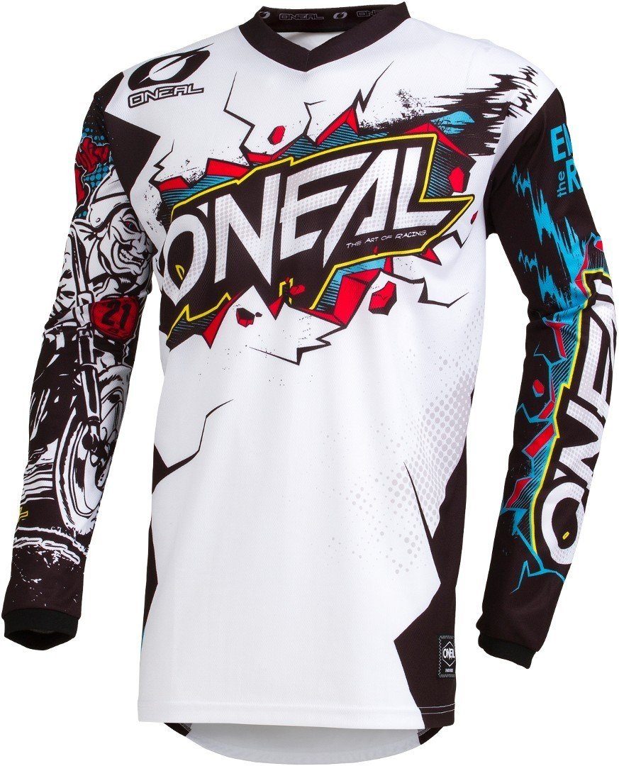 Motorradhandschuhe Element Villain Jugend Motocross Jersey