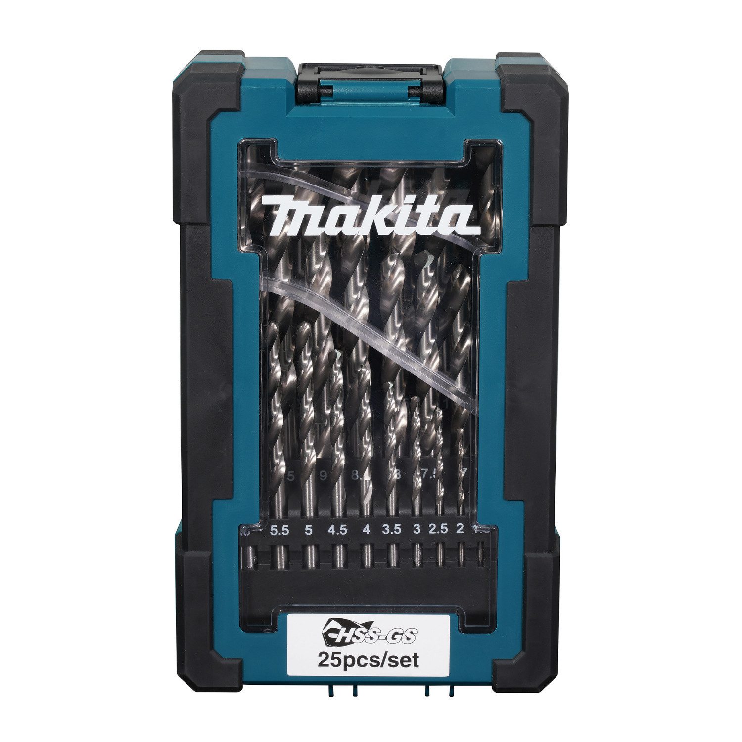 Makita Bohrer- und Bit-Set Makita HSS-GS Bohrer-Set 25-tlg. D-78368 Ø 1-13 mm, (25-tlg)